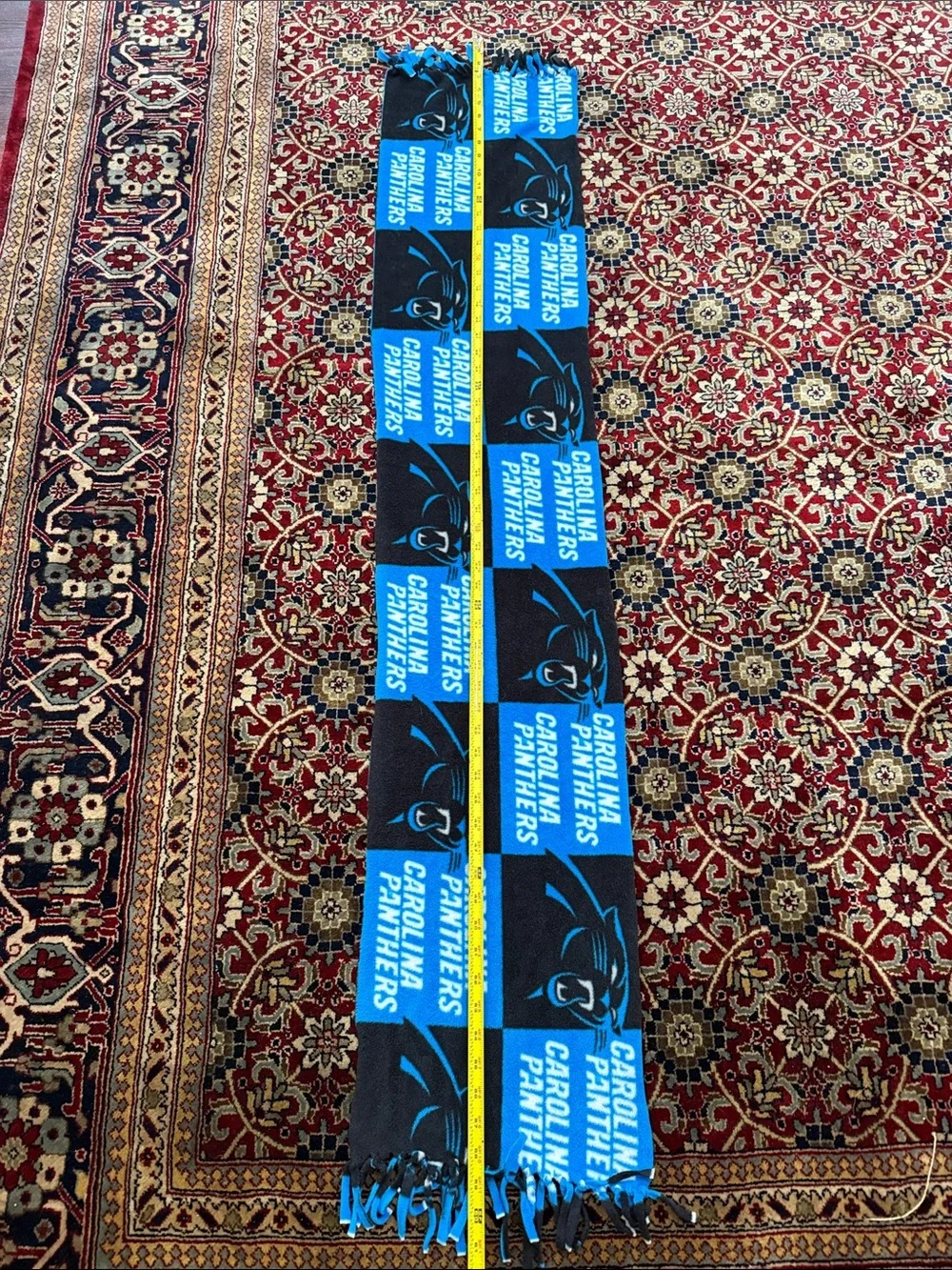 Carolina Panthers Blue & Black Team Scarf